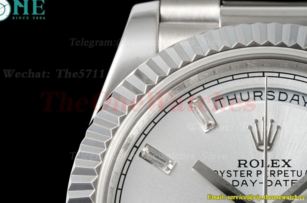 VR3255(Gain Weight) SS KF SS 228236 Silver 40mm Dia DayDate 0524